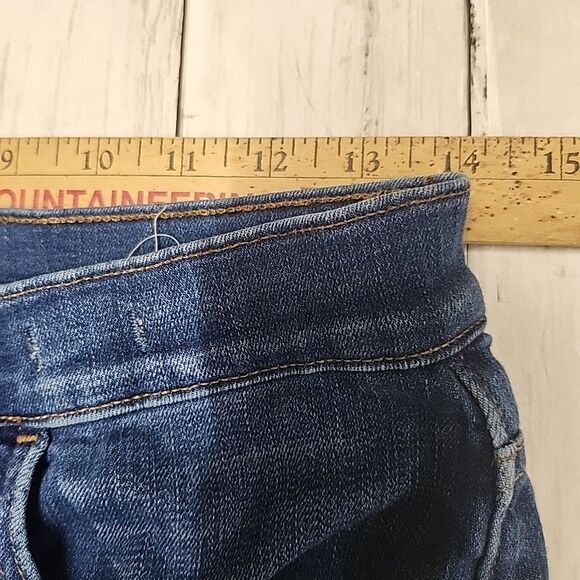 Madewell Cali Demi-Boot Jeans Kick Flare Crop Fleetwood Wash Size 28 - Picture 7 of 12